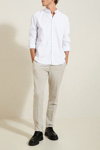 Chemise regular - Blanc