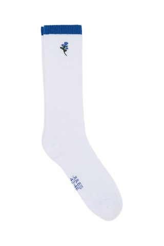 Chaussettes en coton biologique - Blanc