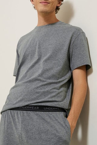 Pyjama - Gris clair chiné