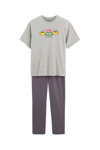 Pyjama Friends - Gris clair chiné