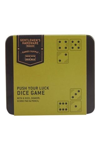 Jeu de dés push your luck - Vert et noir