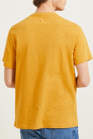 T-shirt en coton biologique Fête des pères - Orange