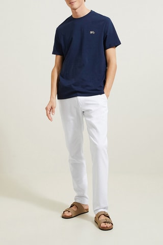 T-shirt regular - Bleu foncé