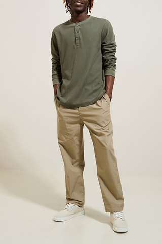 T-shirt en coton biologique - Kaki