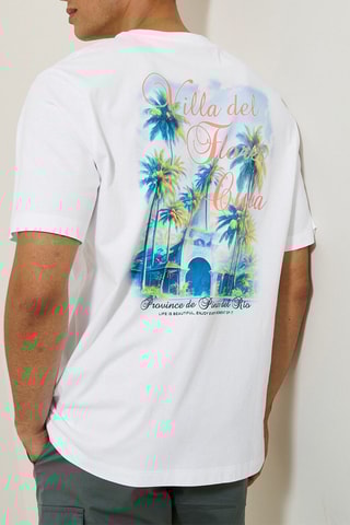 T-shirt regular - Blanc