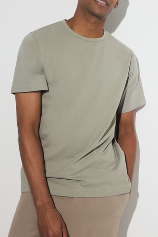 T-shirt regular - Beige