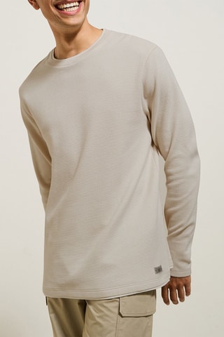 T-shirt regular - Beige