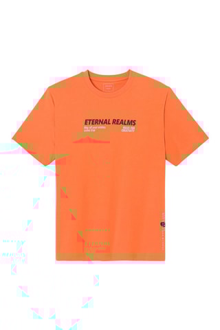 T-shirt regular - Orange
