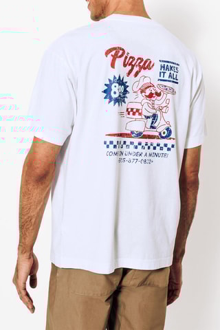 T-shirt relax - Blanc