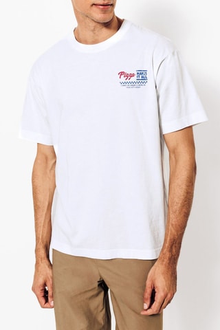 T-shirt relax - Blanc