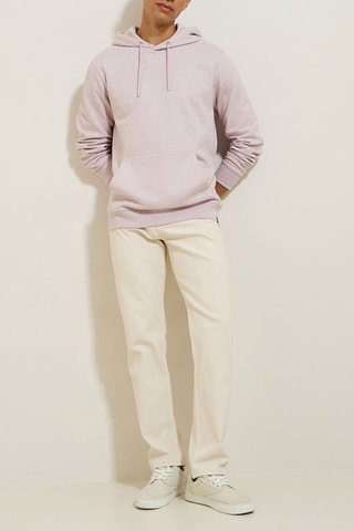 Sweat à capuche - Mauve