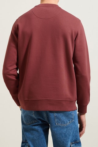 Sweat en coton biologique - Vieux rose