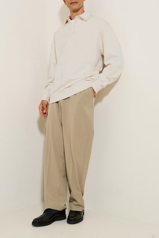 Sweat en coton biologique - Ecru