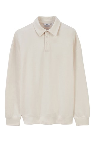 Sweat en coton biologique - Ecru