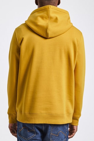 Sweat à capuche - Moutarde