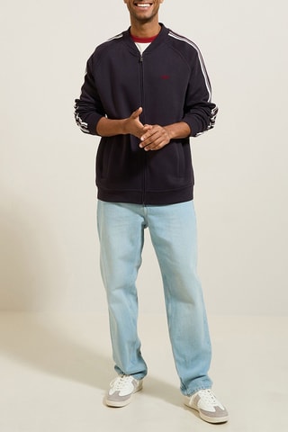 Sweat en coton biologique - Bleu foncé