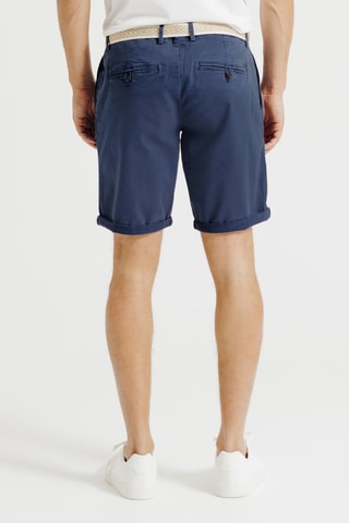 Bermuda en coton biologique - Bleu marine