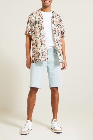 Bermuda en jean - Bleu