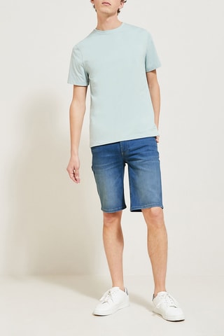 Bermuda en jean - Bleu