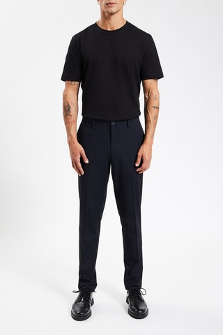 Pantalon de costume slim - Bleu