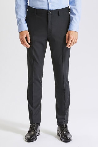 Pantalon de costume slim - Bleu