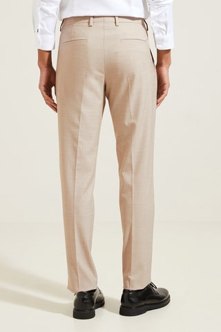 Pantalon de costume slim - Beige