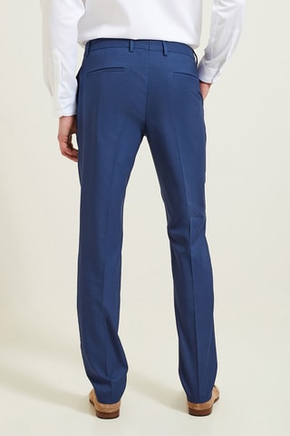 Pantalon de costume slim - Bleu