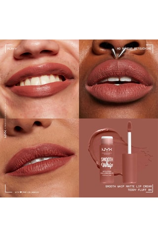 Batom creme vegan mate Smooth Whip - Teddy Fluff - 4 ml