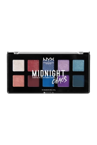 Paleta de 10 sombras compactas - 01 Midnight Chaos - 8,6 g