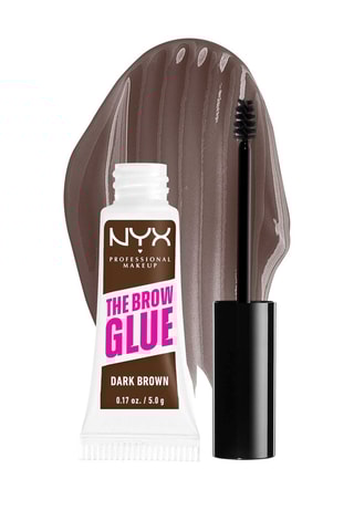 Gel de esculpir fixador para sobrancelhas 16 h The Brow Glue - Dark Brown - 5 g