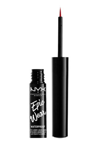 Eyeliner líquido waterproof olhos e corpo Epic Wear - Red - 3,5 ml