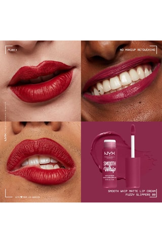 Batom Matte Smooth Whip Fuzzy Slippers - 4 ml