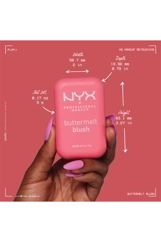 Blush vegan 12 h Buttermelt - 10 Back & Butta - 5 g