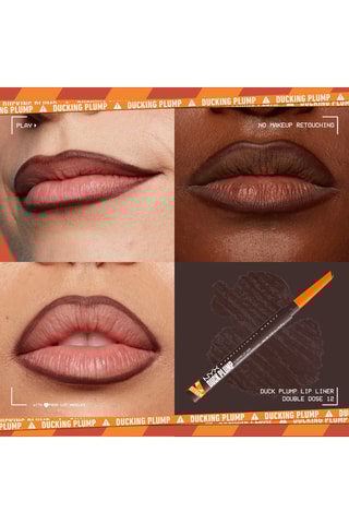Lápis de lábios vegan Duck Plump - Double Dose - 11 g