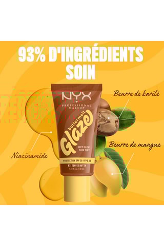 Base líquida vegan SPF 30 Buttermelt Glaze - Tinttoffee butta - 30 ml