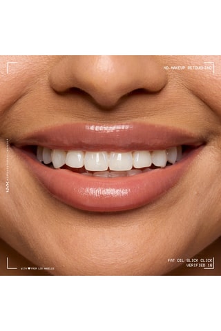 Bálsamo para lábios colorido vegan 12 h Fat Oil Slick Click - Verified - 13 g