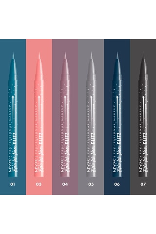 Eyeliner de feltro à prova d'água vegan 24 h Epic Ink - Denim Dazzle - 1 ml