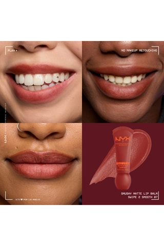 Bálsamo para lábios mate vegan Smushy - Swipe 2 SM - 8 ml