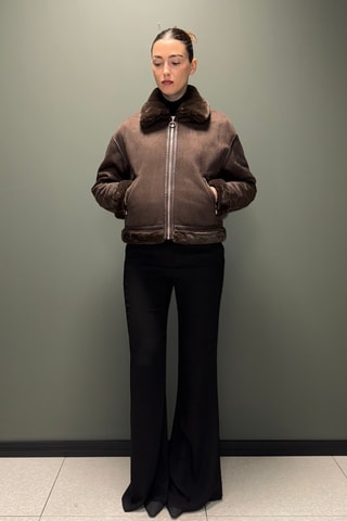 Bombardier réversible - Marron