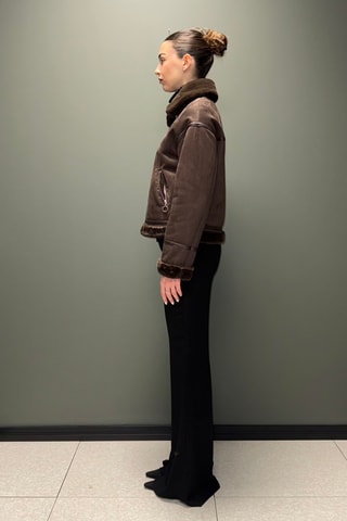 Bombardier réversible - Marron