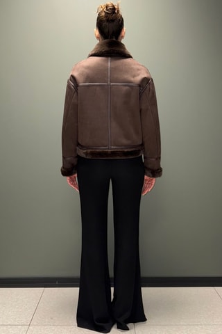 Bombardier réversible - Marron