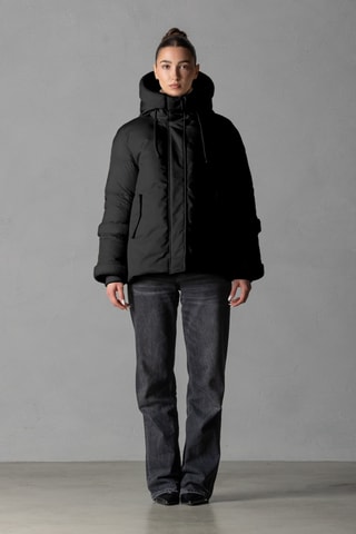 Doudoune à capuche - Noir