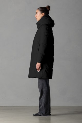 Doudoune à capuche - Noir