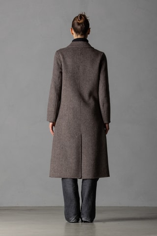 Manteau en laine - Taupe
