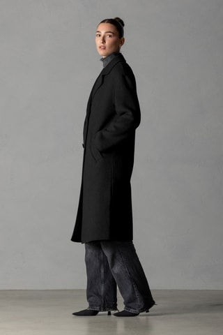 Manteau en laine - Noir