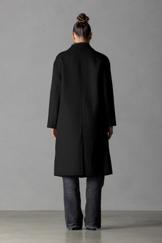 Manteau en laine - Noir