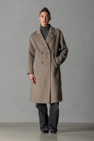 Manteau en laine - Marron