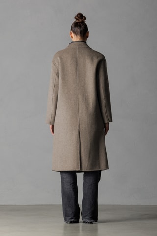 Manteau en laine - Marron