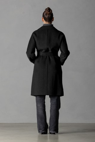 Manteau en laine - Noir