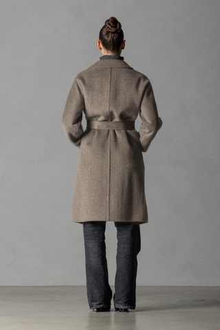 Manteau en laine - Taupe